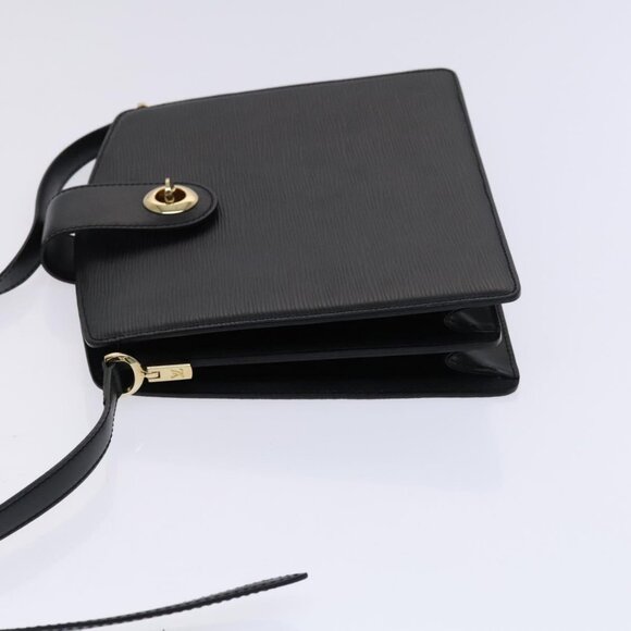 LOUIS VUITTON Epi Capuchin Shoulder Bag Black M52342 LV Auth BD1846 - Picture 4 of 16